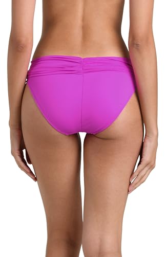 Image of La Blanca Women's Island Goddess Shirred Band Hipster Bikini Bottom