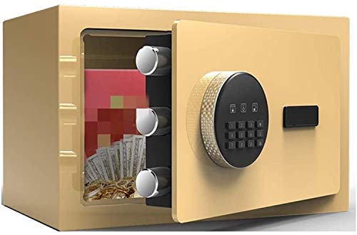 Coffre-fort code haute sécurité ES Storage grande capacité or
