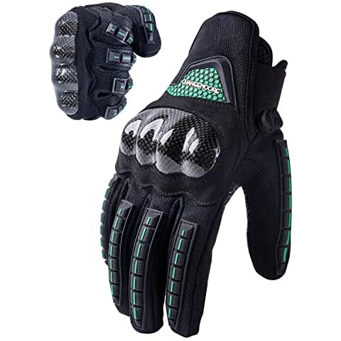 Guantes de Moto Verano CHANGEMOORE con Protección Total y Pantalla Táctil Cover