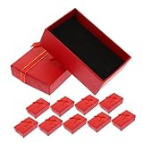 Tout le rangement : convient aux bagues, boucles d'oreilles et colliers, offrant une solution de rangement polyvalente pour votre collection de bijoux, boîte à colliers, boîtes à bijoux en carton