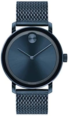 Movado Bold, Blue Stainless Steel Case 