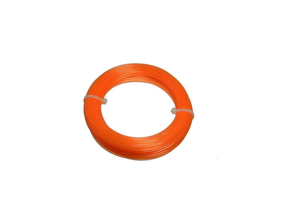 Fil en nylon pour débroussailleuse idéal finitions de pelouse - Pack de 10 bobines 15 m