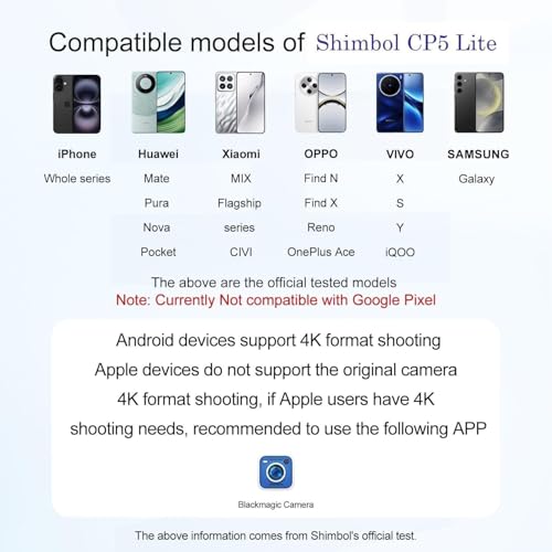 Moniteur diffusion en direct Shimbol CP5 Lite avec retour vidéo 1080p - 2