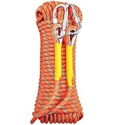 Corde Statique Nylon 8 Mm – 80 M, Résistance 1000 Kg, Imperméable, Pour Travaux, Camping, Bateau, Randonnée