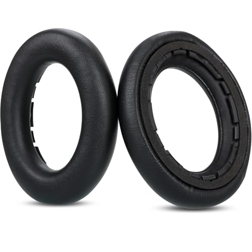 Almohadillas de repuesto para auriculares inalámbricos Sennheiser ACCENTUM Plus | Almohadillas con espuma viscoelástica de alta densidad - Negro