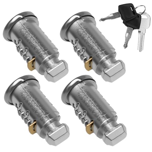 2 Pack Lock Cores with Keys Compatible with Thule One-Key