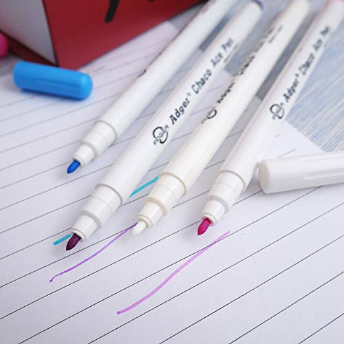 Water Erasable Pen Vanishing Ink Fabric Marker Pen Water Soluble Pen Cross Stitch Faded Pen for Tailor's Chalk Gel Pens Sewing Tools - Image 3