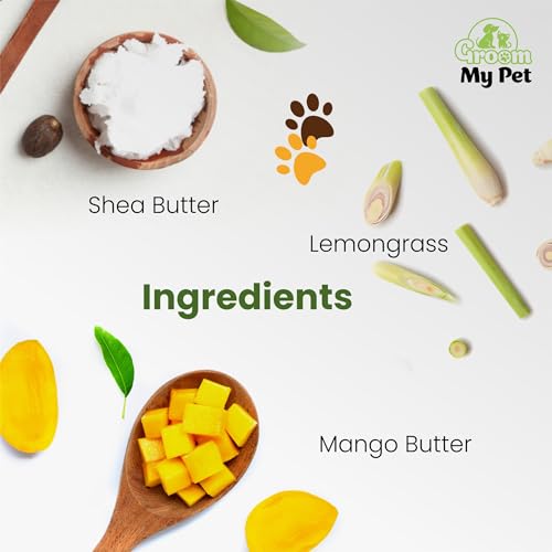 Image of Paw Butter-100g | for Pet Dog & Cat | Heals, Moisturizes & Nourishes Dry, Cracked & Chapped Paws and Elbows | Enriched with Mango Butter, Shea Butter & Lemongrass Essential Oil