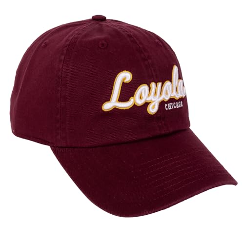 Gorra bordada ajustable color rojo para adulto miniatura 1