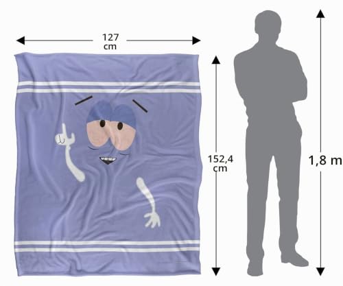 South Park Towelie Plaid ultra doux au toucher soyeux – 152 x 127 cm – vue 5
