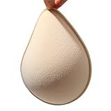 Polreta Foam Latex Mastectomy Breast Forms Spiral Breast Prosthesis for Mastectomy Bra Breathable Breast Insert Pads(1 Piece)