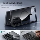 ESR for Samsung S24 Ultra Case, Compatible with MagSafe, Magnetic Case for Samsung Galaxy S24 Ultra, Military-Grade Protection, Yellowing Resistant, Classic Series, Clear Black - Image 7