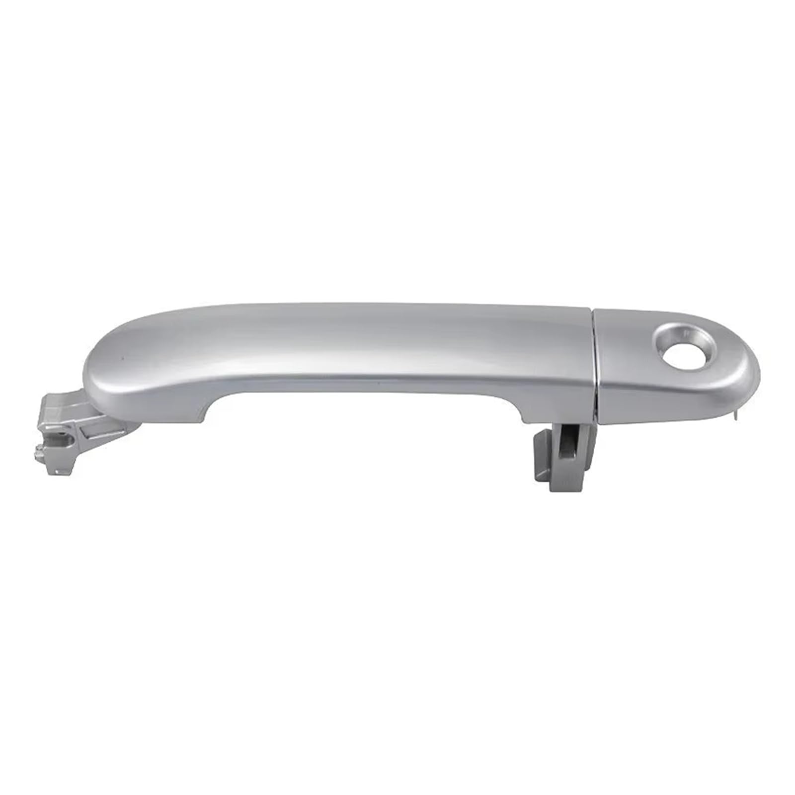 Ytjlf Silver Vehicle Outside Door Handle For Nissan For Versa 2007 2008 2009-2012 For Tiida 2007-2011 1Pc Car Exterior Door Handle Front Left 82640El12a 82641El12a(Silver)