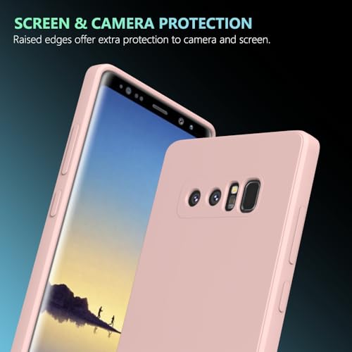 Image of for Samsung Galaxy Note 8 Case Pink, Scratch Resistant with Soft Touch, Slim Thin Phone Cover for Samsung Galaxy Note 8