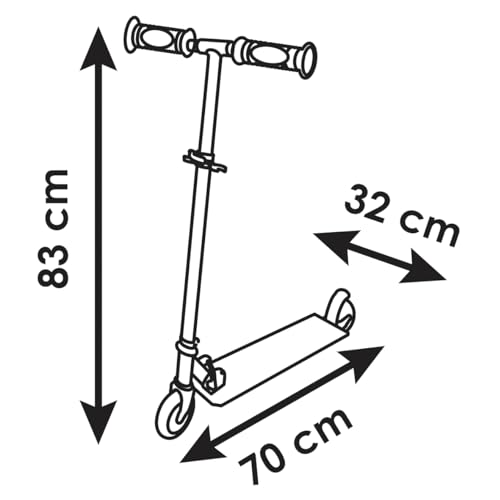 Smoby Pat' Patrouille Patinette 2 roues Pliable Trottinette avec roues silencieuses - vue 6