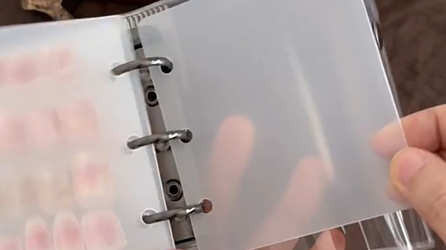 Amazon | JINGYOU シール帳 バインダー ppシート プラ板 クリア 透明