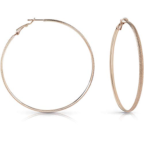 Preisvergleich Produktbild Guess Damen-Creole ALL AROUND GUESS Edelstahl One Size, rosé