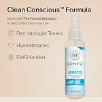 The Honest Company Plant-Based Hand Sanitizer Spray, Kills 99.9% of Germs, Hypoallergenic, Quick-drying, Moisturizing, Fragrance-Free, 2 fl oz - Image 5