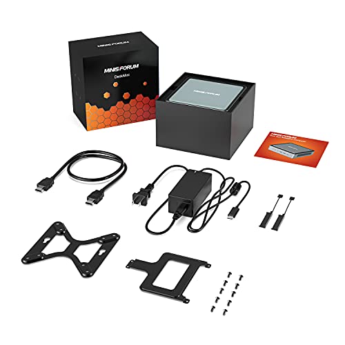 MINIS FORUM HM80 Mini PC AMD Ryzen 7 4800U 8 Cores up to 4.2 GHz| 16 GB RAM 512 GB PCIe SSD | Radeon Graphics | Windows 10 | Dual WiFi 6 Bluetooth | 4K HDMI 2.0/DisplayPort | 2X RJ45 |4X USB 3.0 - Image 7