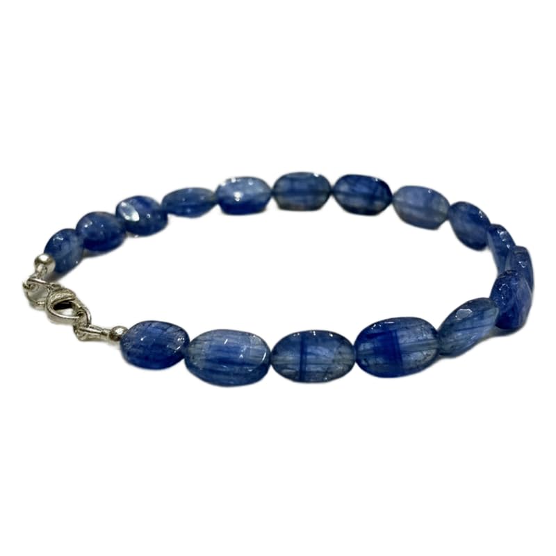Bracelet tanzanite fait main de 20 cm, le cadeau idéal pour un anniversaire
