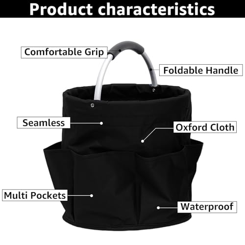 Bolsa de limpieza multiusos con compartimentos para productos de hogar 6