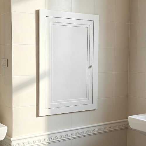 Access Panel for Drywall - White Ceiling Door for Plumbing, HVAC & Electrical Access - Wall Hole Cover for Bathroom & Basement - Durable & Easy to Install