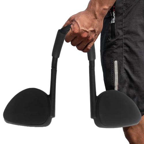 ポータブルプランクトレーナー |タイマー付き体幹強化フィットネス機器 |ハンドル付きシットアップボード、プッシュアップおよびプランクスタンド、トレーニングエクササイズ器具