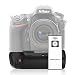 Powerextra MB-D12 Vertical Battery Grip + AA-size Battery Holder Infrared Remote Control Replacement for Nikon D800/D800E/D810 DSLR Cameras Works with 1 pc EN-EL15 Battery Or 8 AA-size Batteries