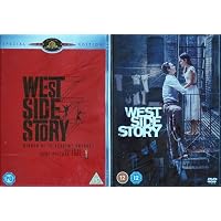 WEST SIDE STORY 1-2 COMPLETE COLLECTION / 1. ORIGINAL 1961 MOVIE (10 OSCARS) / 2. STEVEN SPIELBERG MODERN REMAKE = ULTIMATE 2x DVD UK SET