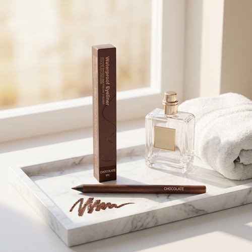 Eye Liner Lápiz Resistente al Agua Chocolate Marrón miniatura 7