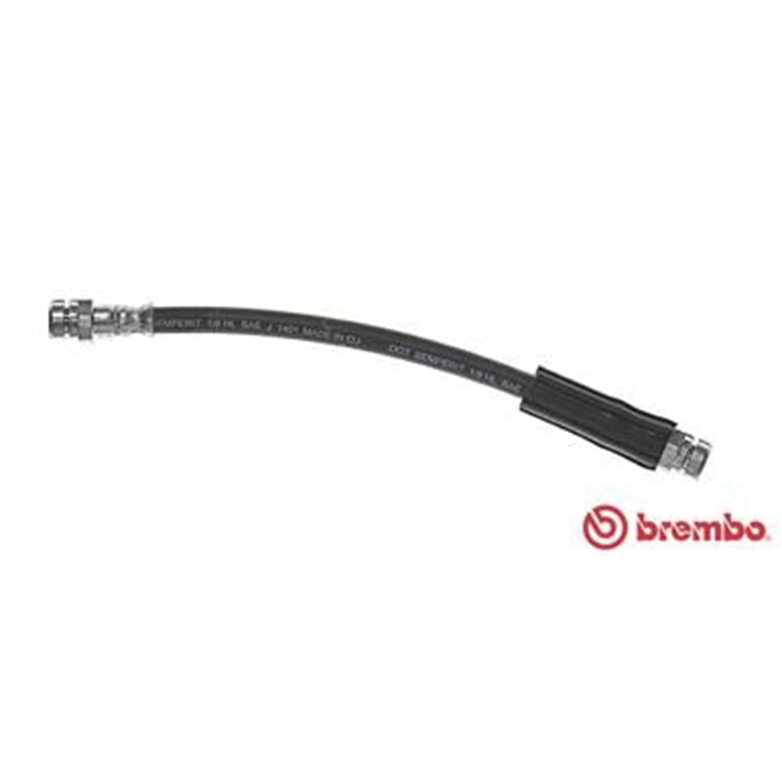 4xBREMBO Bremsschlauch vor+Hin+1L Brembo Dot 4 | T85128+24.5143-0257.3+L04010 passend für Passat B7 1KU 2EA