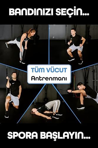 5/15/25/35/45 KG Barfiks Lastiği Gym Resistance Band Antrenman Kas Geliştirme Bandı (Siyah 25kg) - Görsel 3