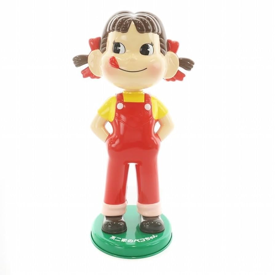 不二家 首振り ぺこちゃん 人形 木製 珍品 3体 セット Amazon.co.jp: 不二家 ペコちゃん人形 首振り おもちゃ ダイソー