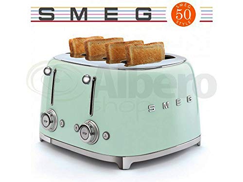 Preisvergleich Produktbild Smeg Toaster 4x4 Pastellgrün neues Modell
