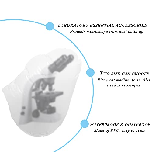 Housse anti-poussière pour microscopes accessoires objectifs PVC - 3