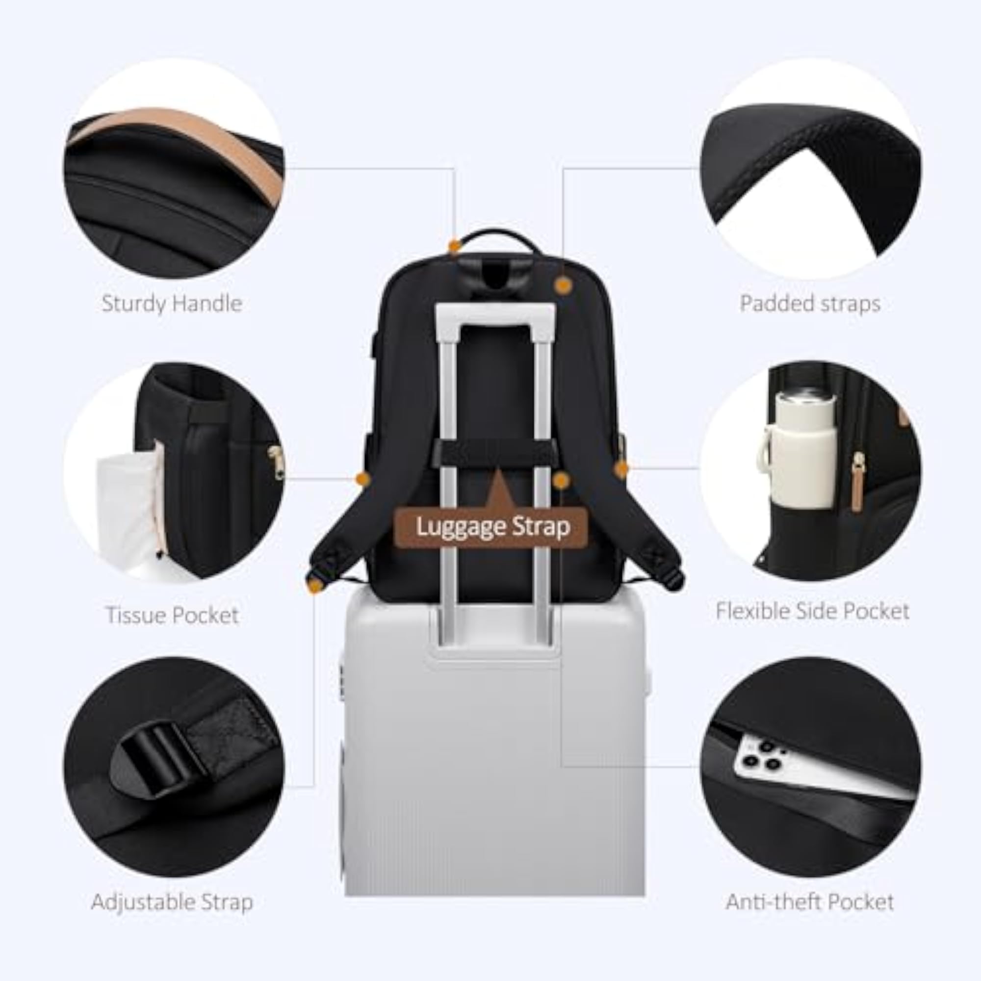 Lunch Backpack for Women and Men