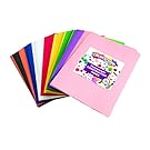 Colorations Color Construction Paper, Smart Pack, Assorted Color Paper, Colored Paper, Coloring Paper, Drawing, Craft Paper,Classroom Supplies, Kids Construction paper, 600 Sheets,Home,Home School Use