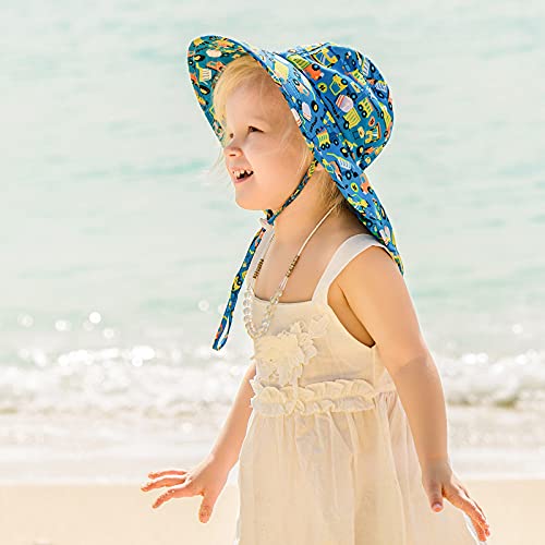 Fancyes Chapéu de Sol crianças Meninas Menino Florais Chapéus Balde Chapéu de Praia Bonés com Aba La
