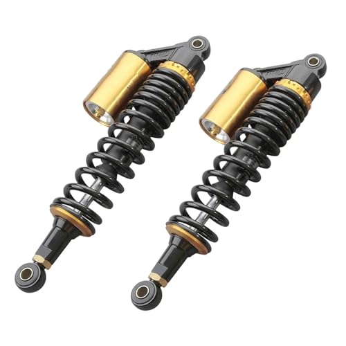 Amortisseurs pneumatiques moto 375mm pour rénover la suspension de quad cyclomoteur et ATV