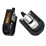 100 pedal board 【Todos los rodamientos】: los rodamientos de bolas son resistentes al desgaste, no hay que preocuparse de que los pedales se rompan.