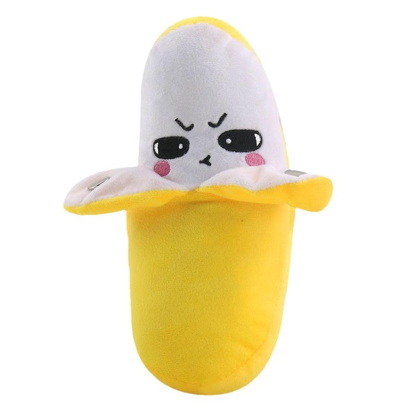 Embhlitfe Interactive Music Plush Toy – Strawberry Stuffed Animal Piano & Sensor Doll (Banana)