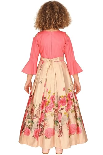 Image of My Lil Princess Kids Birthday Maxi Gown Frock Dress for Baby Girls