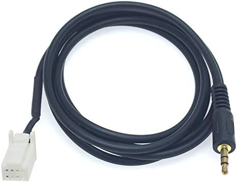 Car 3.5MM Male Jack AUX-in Socket Audio Cable for Suzuki SX4 Grand Vitara Swift Jimny Extension Wire Adapter