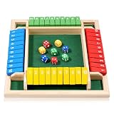wlsvega Dés De Jeux Shut The Box, Livré avec 8 DéS