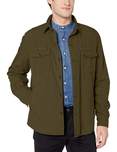 Lucky Brand Men's Cozy Lined Jacket, Bronze Green, XXL