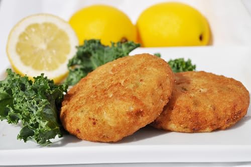 Singleton Seafood Oven Ready Crab Cake, 3 Ounce Premium Seafood