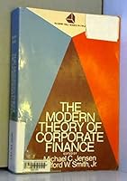 Modern Theory of Corporate Finance (McGraw-Hill series in finance) 0070591091 Book Cover