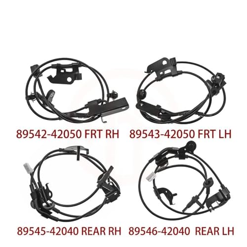 Sensor de velocidad de rueda ABS corrige tirones de frenado trasero derecho 89542-42050 3