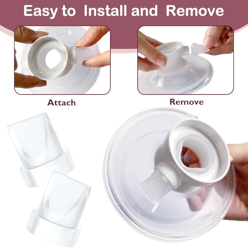 Image of 6PCS Duckbill Valves Compatible with Momcozy M5 /M6 Wearable Breast Pump, Replacement Pump Parts Accessories Compatible for V2 Pro /V1 Pro Hands Free Breast Pump Parts, Not Original Mom Cozy Accessories