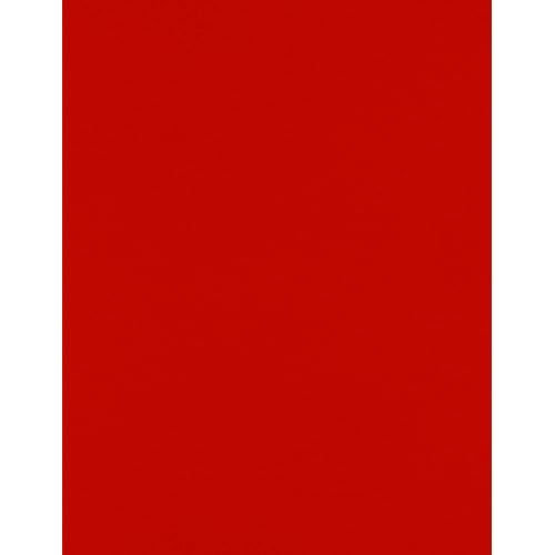 LUXPaper 8.5" x 11" Paper | Letter Size | Holiday Red | 60lb. Text | 50 Qty